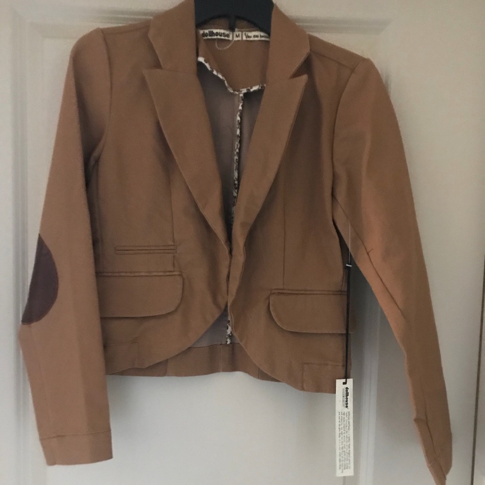 Tan blazer
